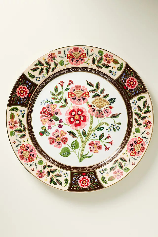 Gracie Porcelain Dinner Plate Set