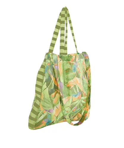 Bolsinha Me Leva Floresta Passarinho