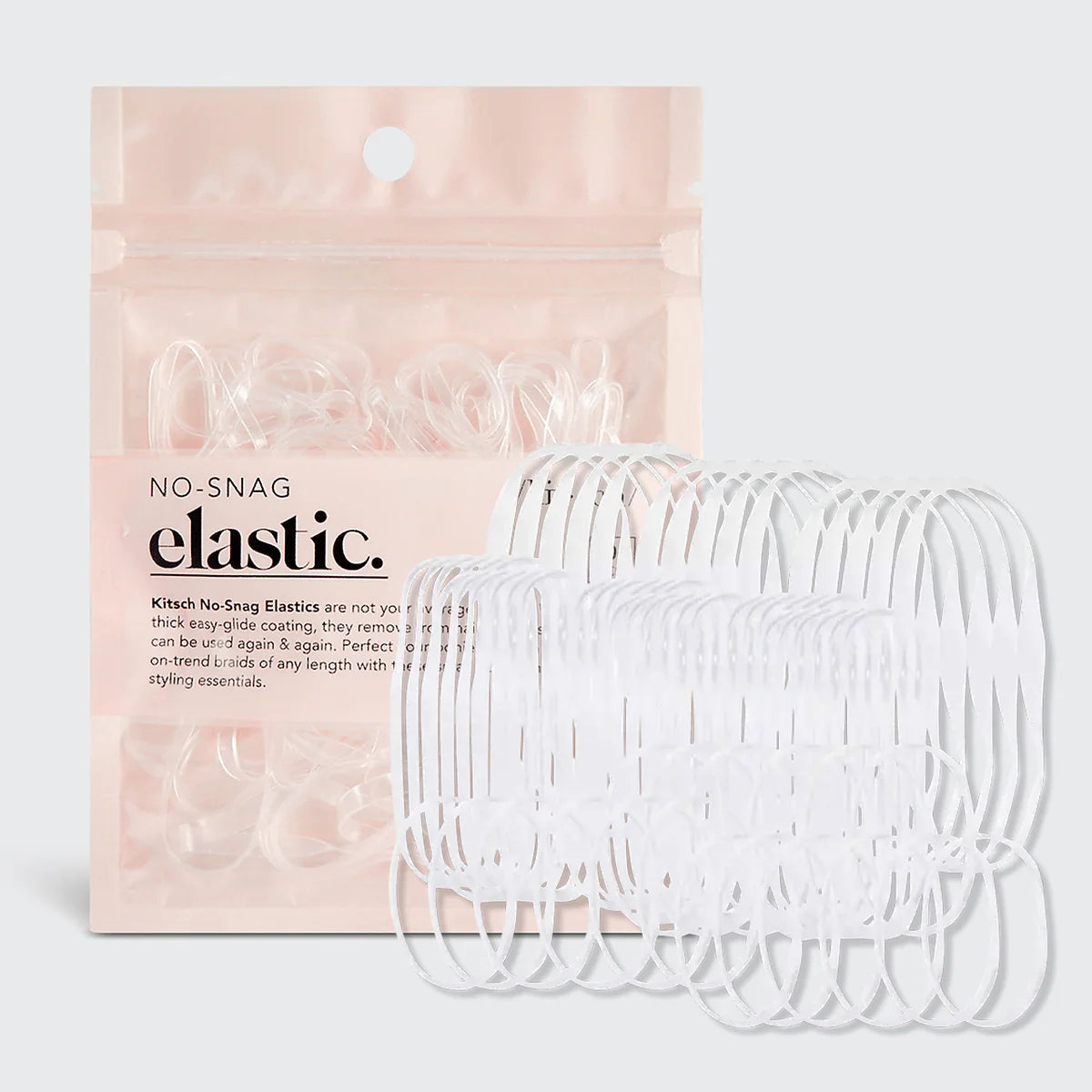 KitschPRO No-Snag Elastics - Clear