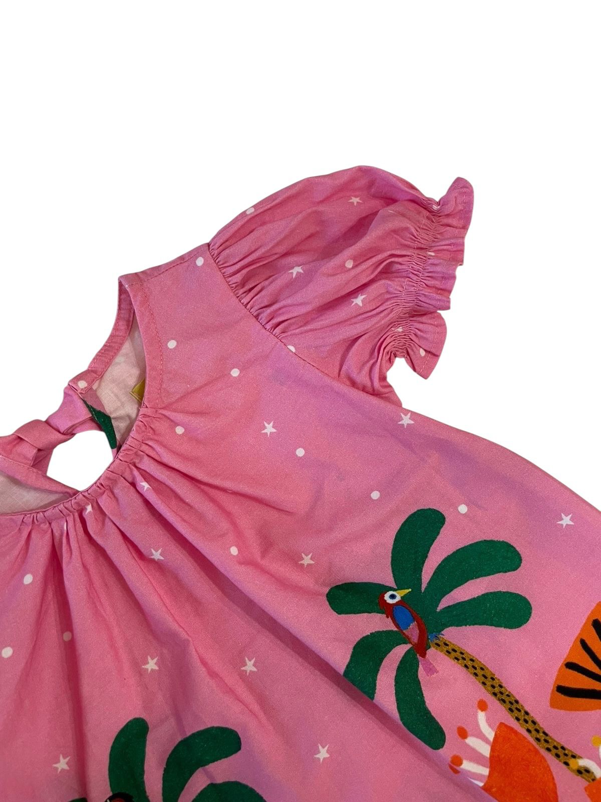 Vestido Bebe Jardim Noturno Mini