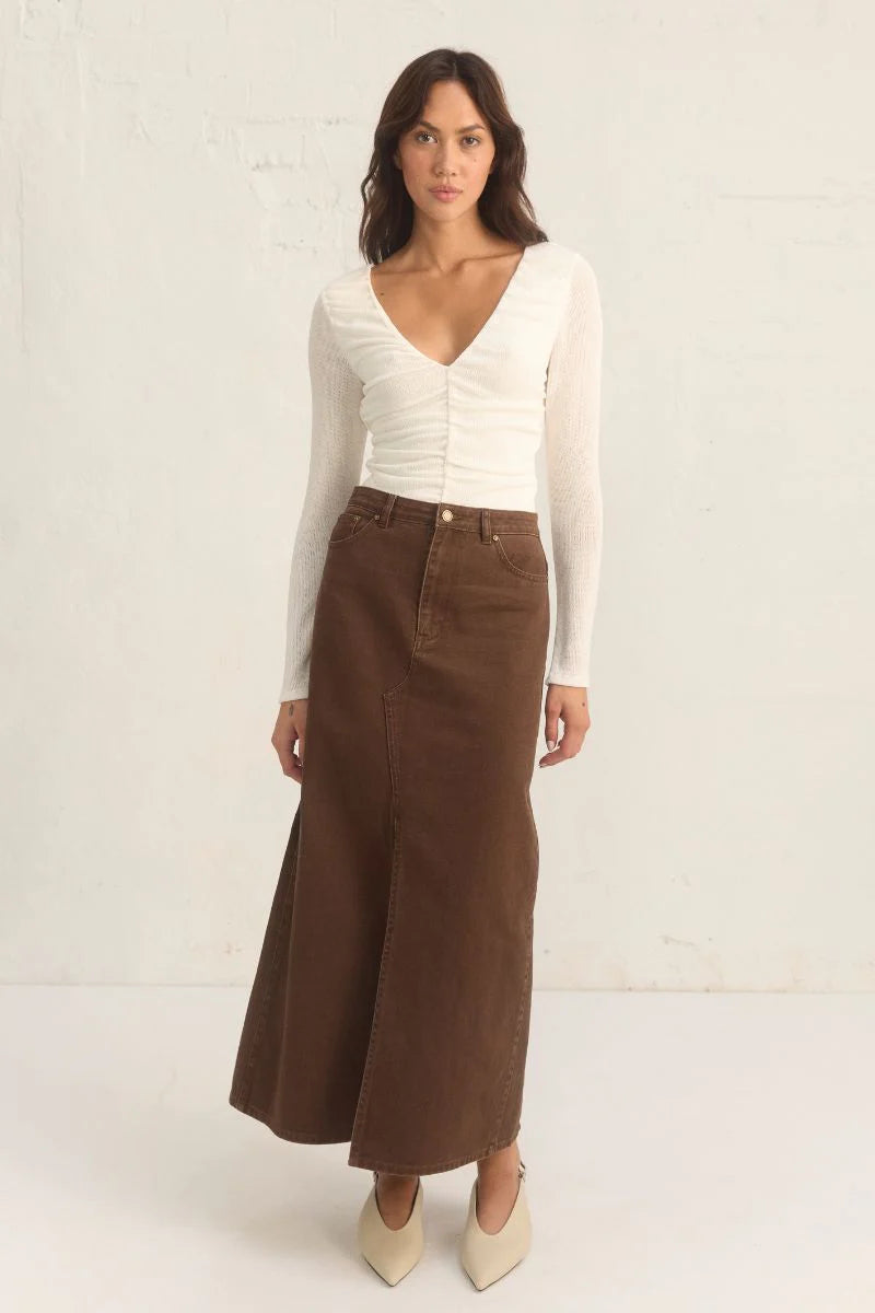 Bayside Denim Skirt