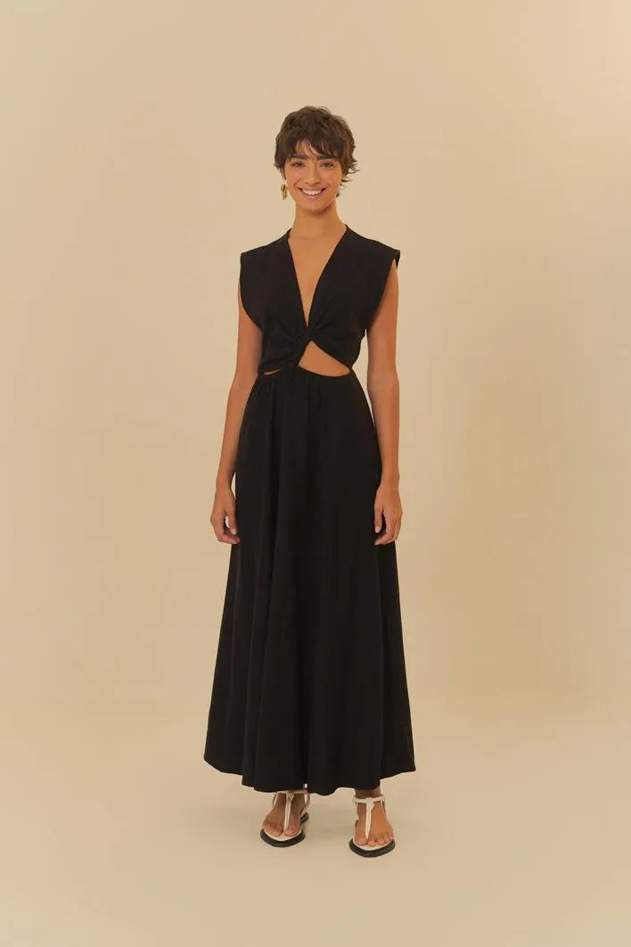 Vestido Cropped Tunel Franzido