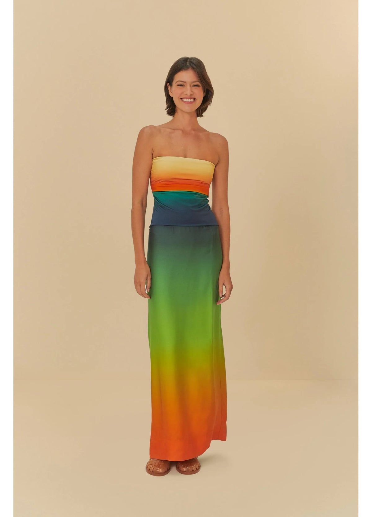 Saia Vestido Degrade Latina
