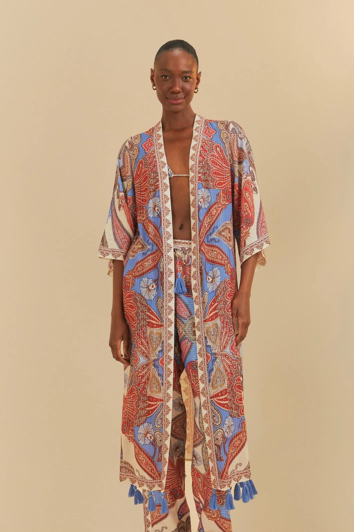 Kimono Localizado Jandaia Dance