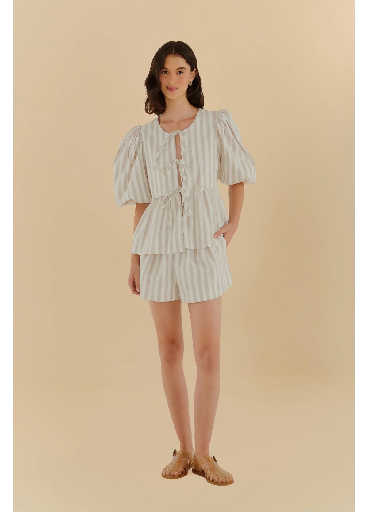 Short Pregas Listra Bicolor