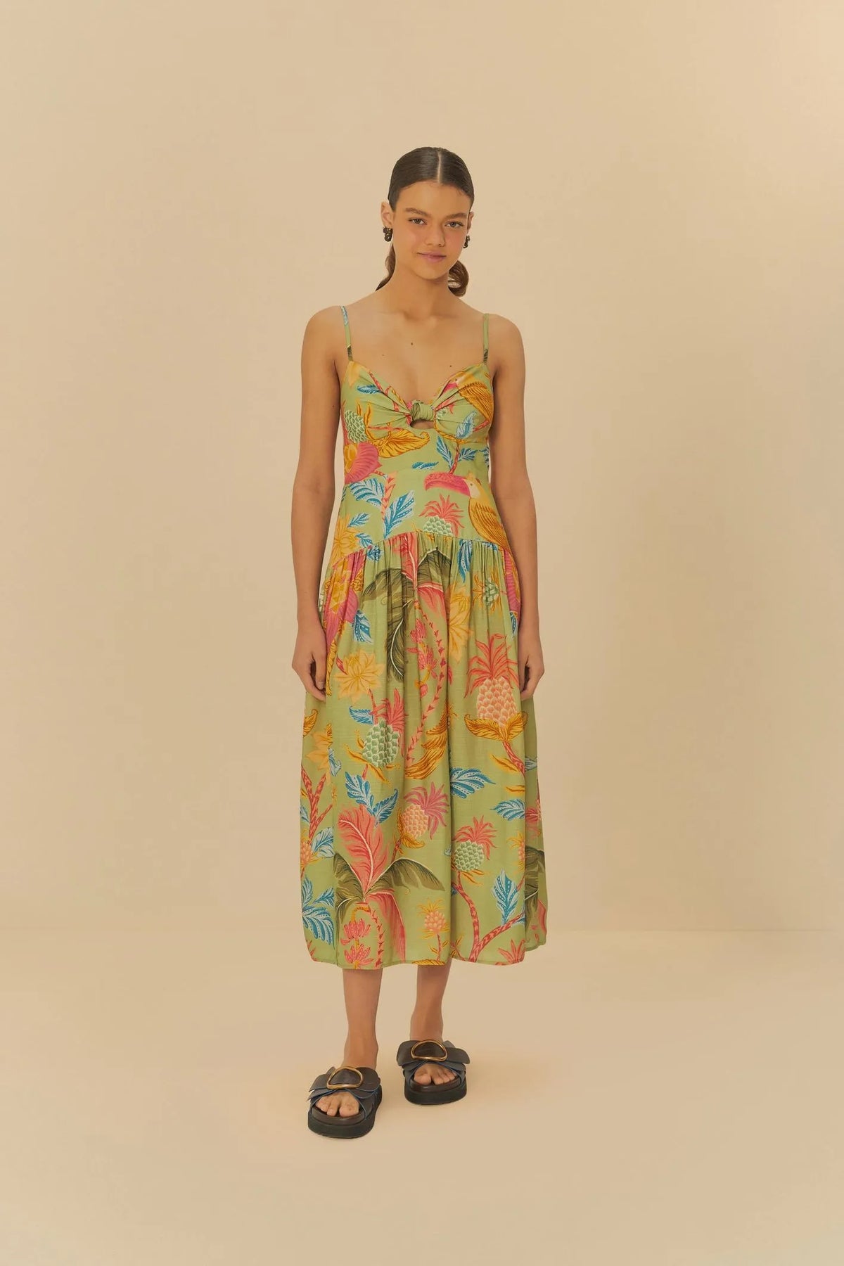 Vestido Longo Amalfi Verde