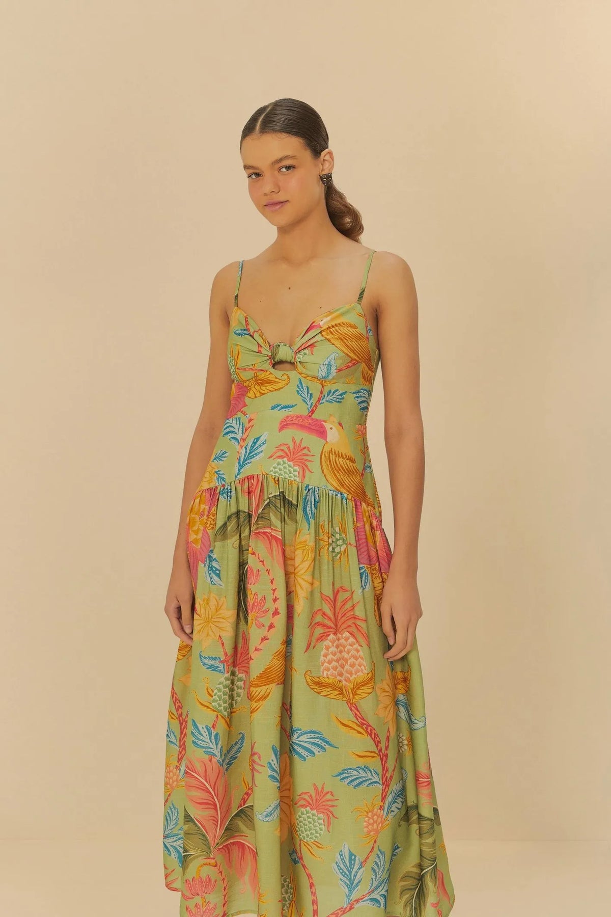Vestido Longo Amalfi Verde