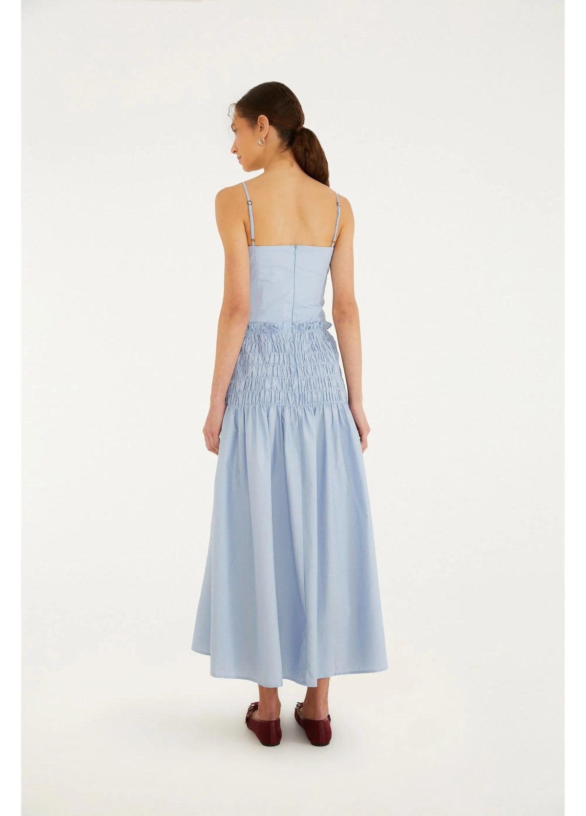VESTIDO MIDI LASTEX