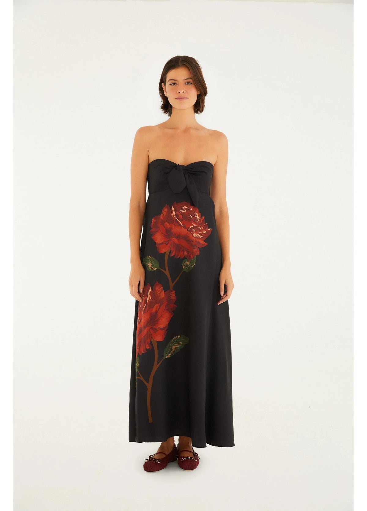 Vestido Cropped Flor Rosalia