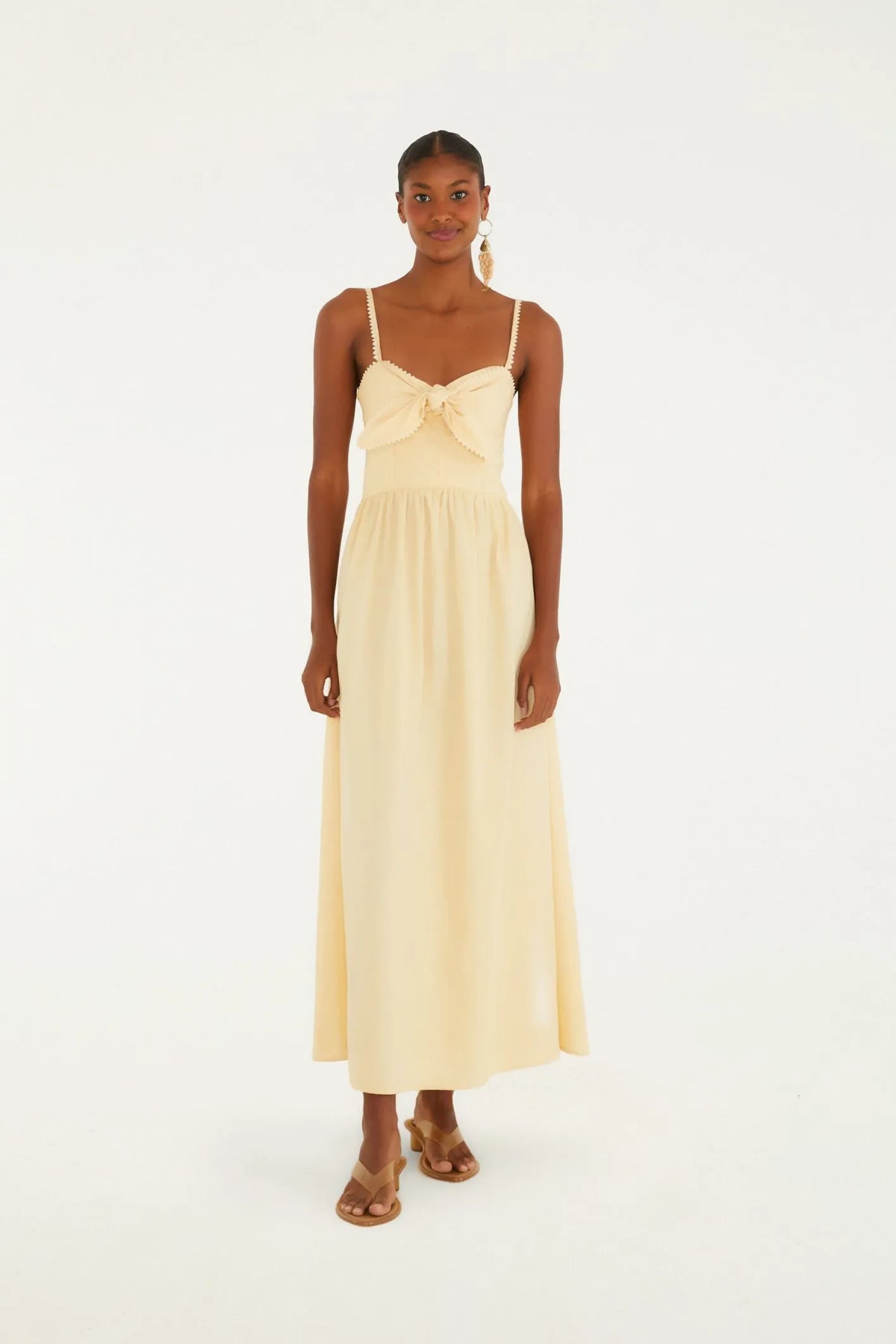 VESTIDO ALCINHAS AMARRACAO FRENTE