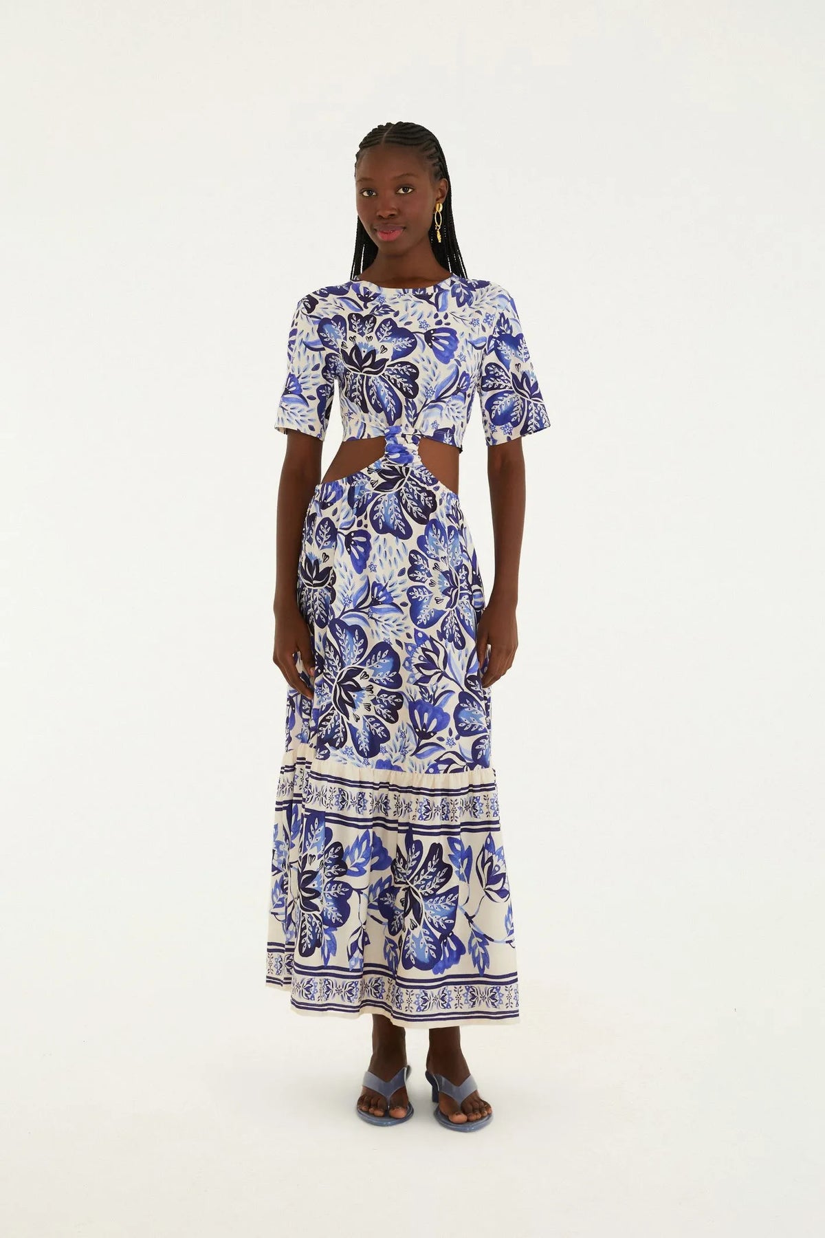 VESTIDO CROPPED PARAISO DE FLOR