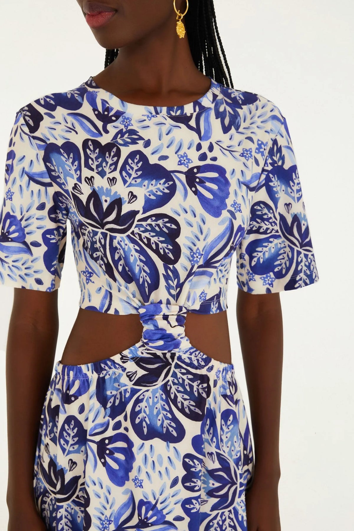 VESTIDO CROPPED PARAISO DE FLOR