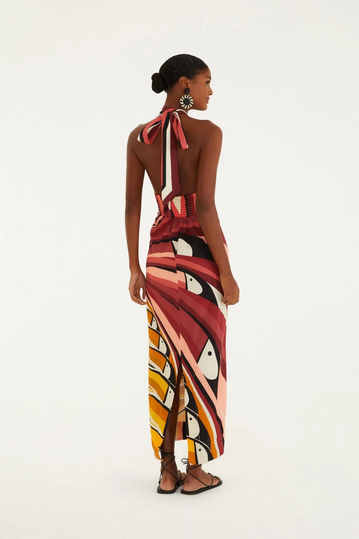 VESTIDO LONGO ARVORE DE TUCANO