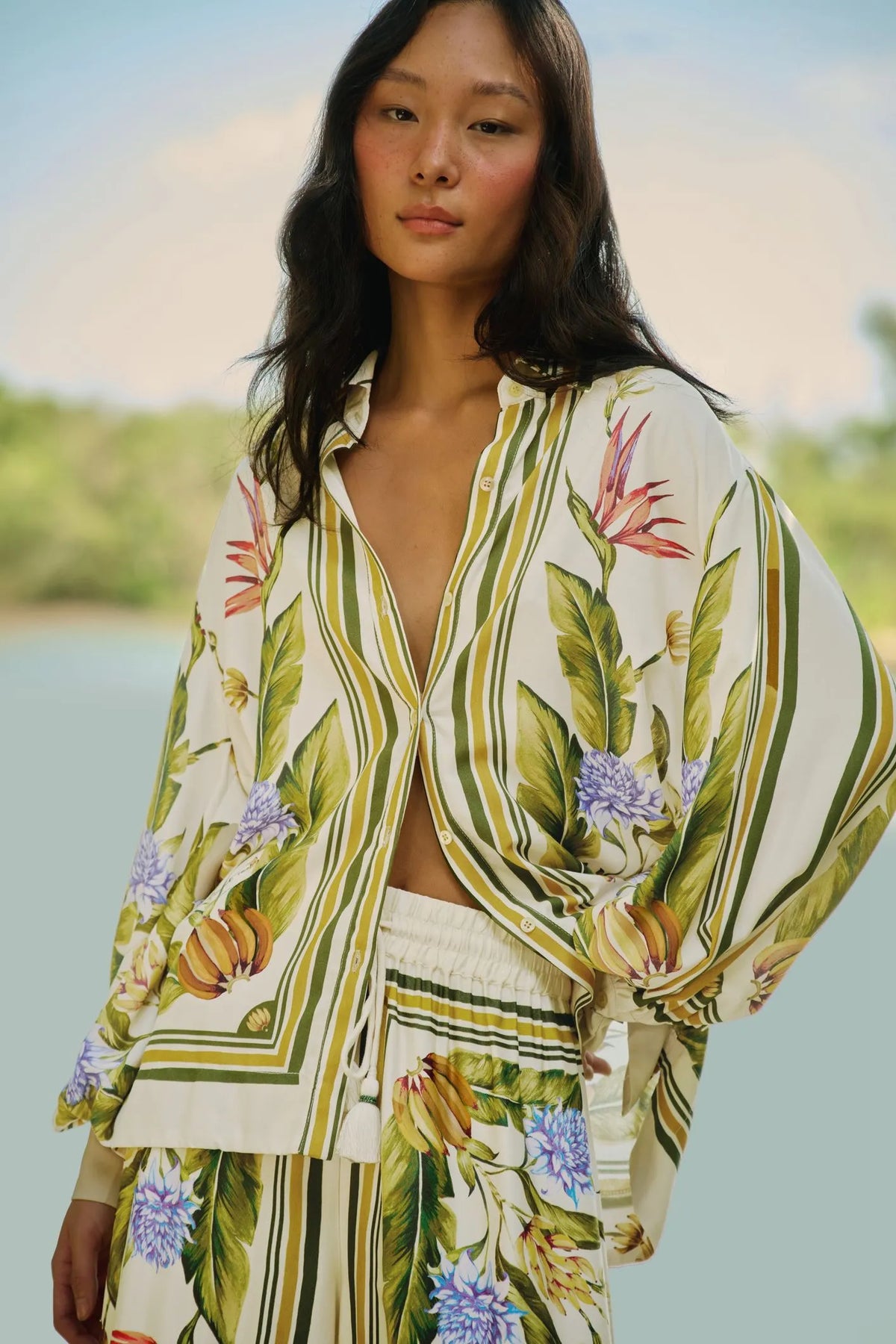 CAMISA LENCO TROPICAL