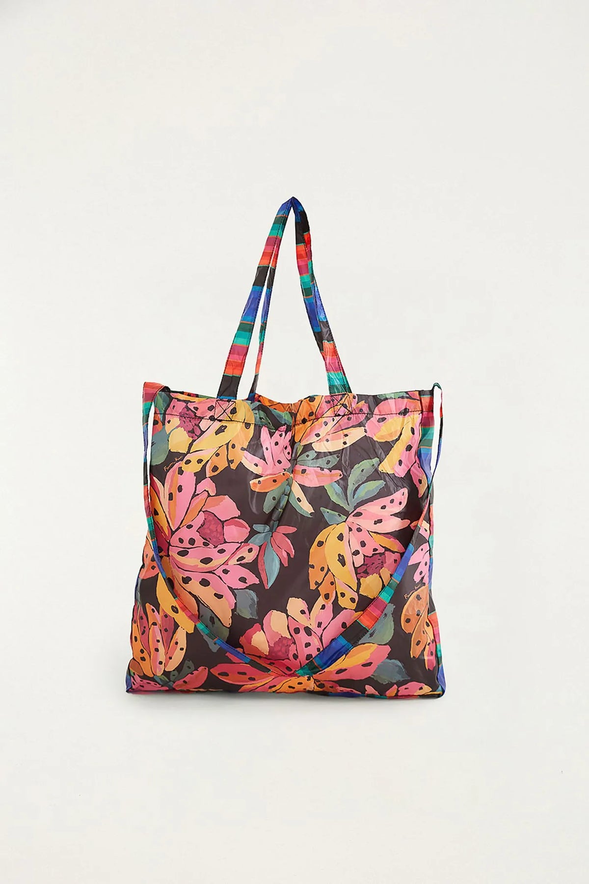 Bolsinha Me Leva Flor De Banana Preto