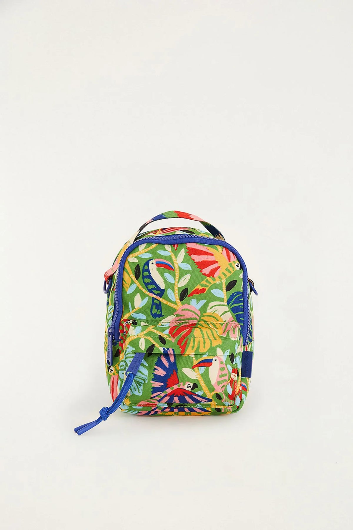 Mochila Borogodó Bosque Dos Pássaros Verde