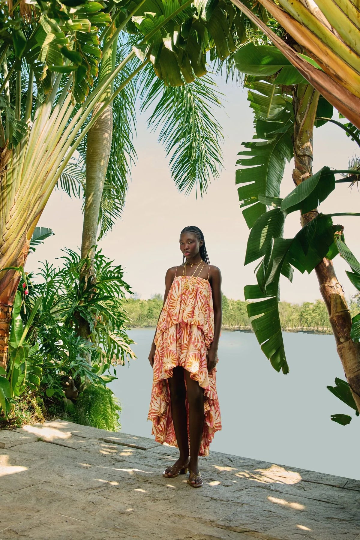 VESTIDO BALONE MULLET MAR DE CONCHA E