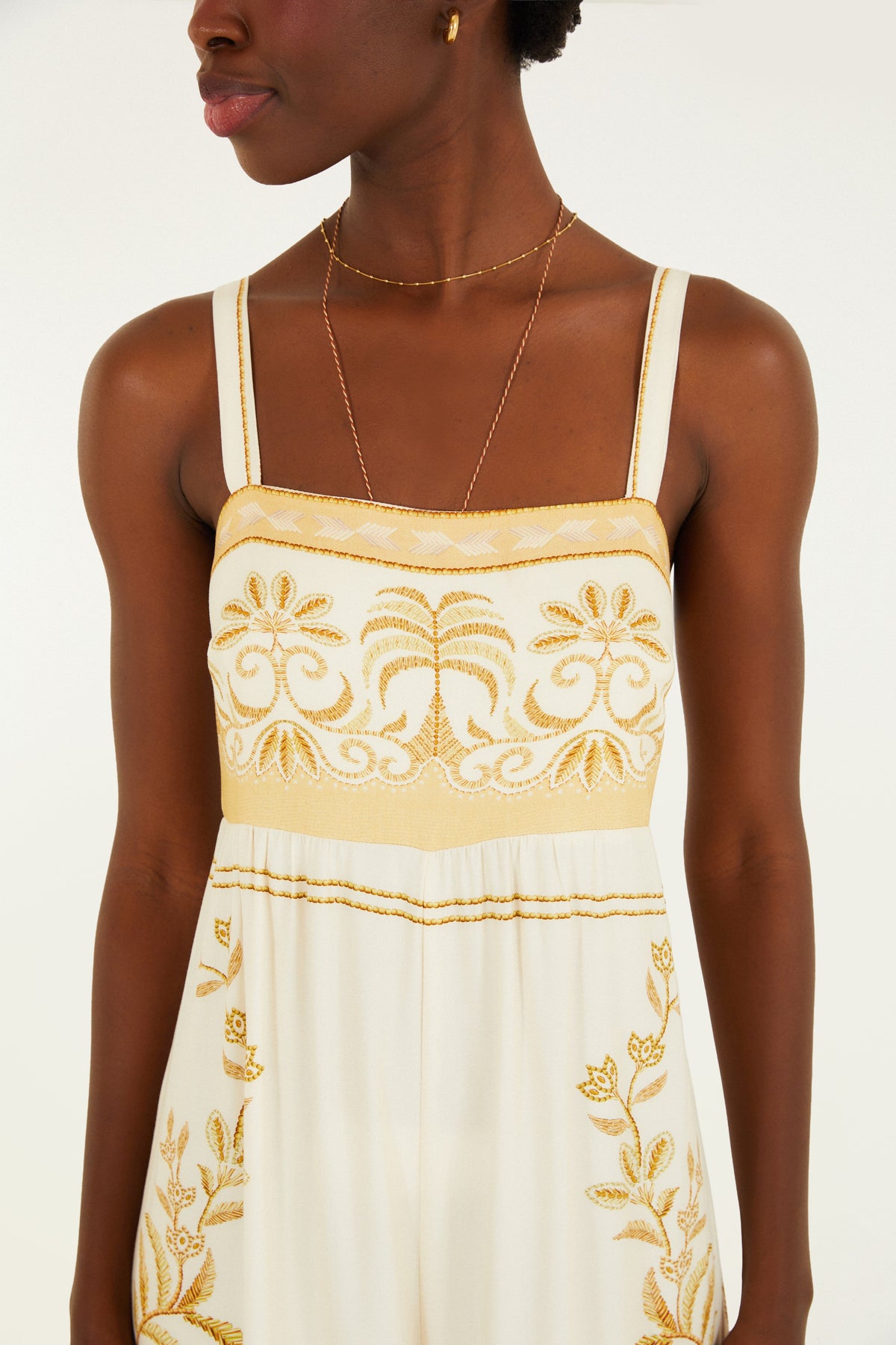 Jumpsuit  Estampado paisaje tropical