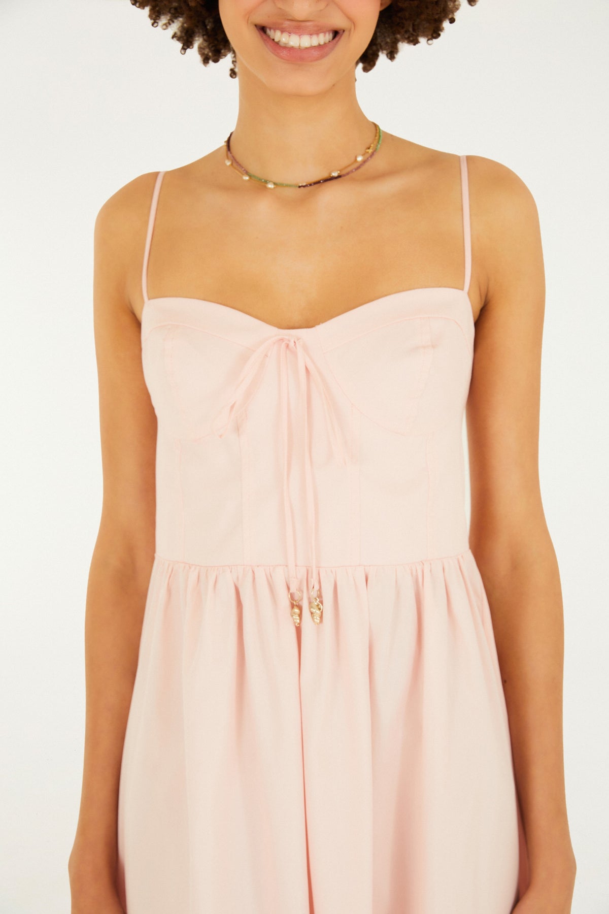 Rosé Vestido Midi