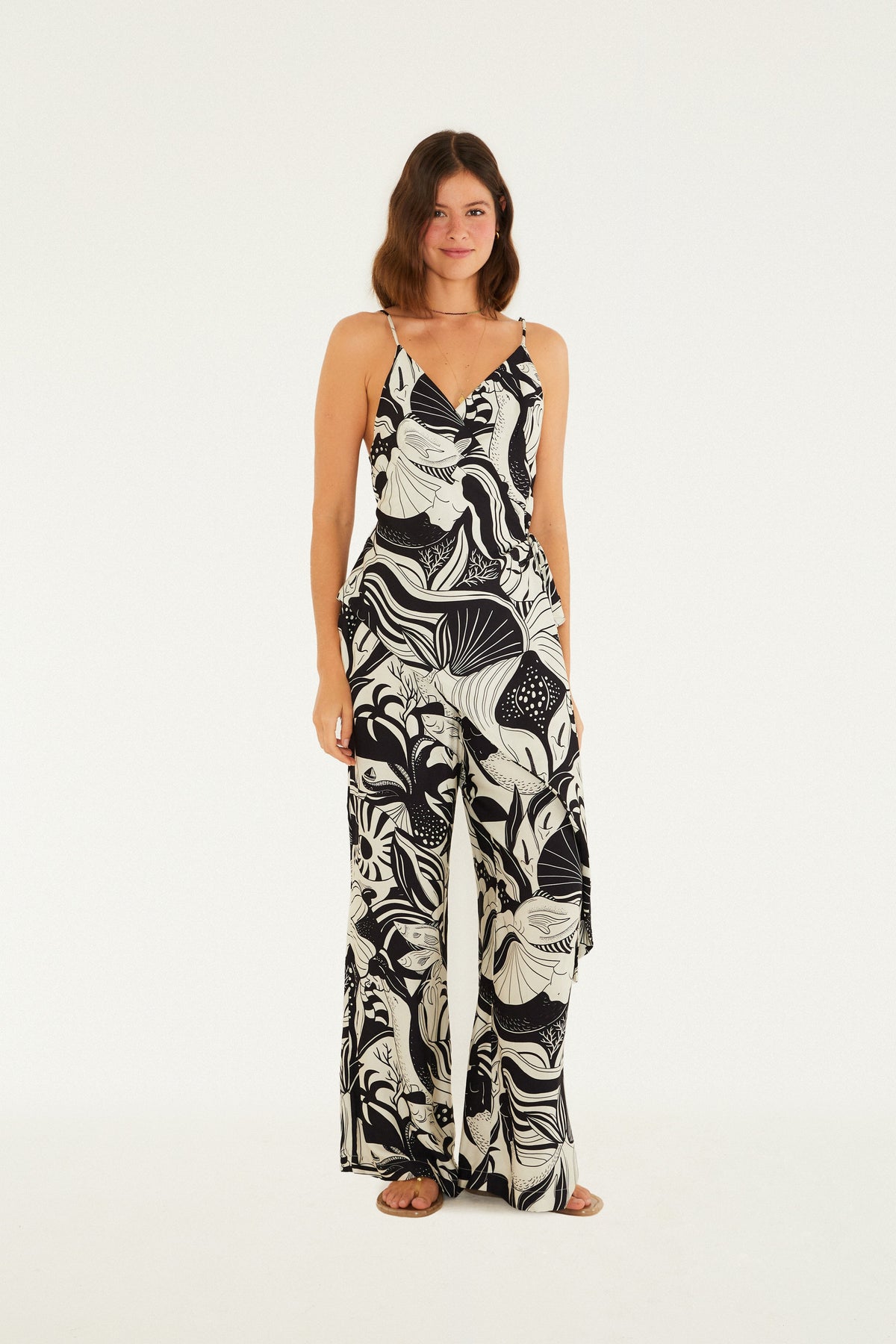 Blusa Estampada Fiesta del Mar