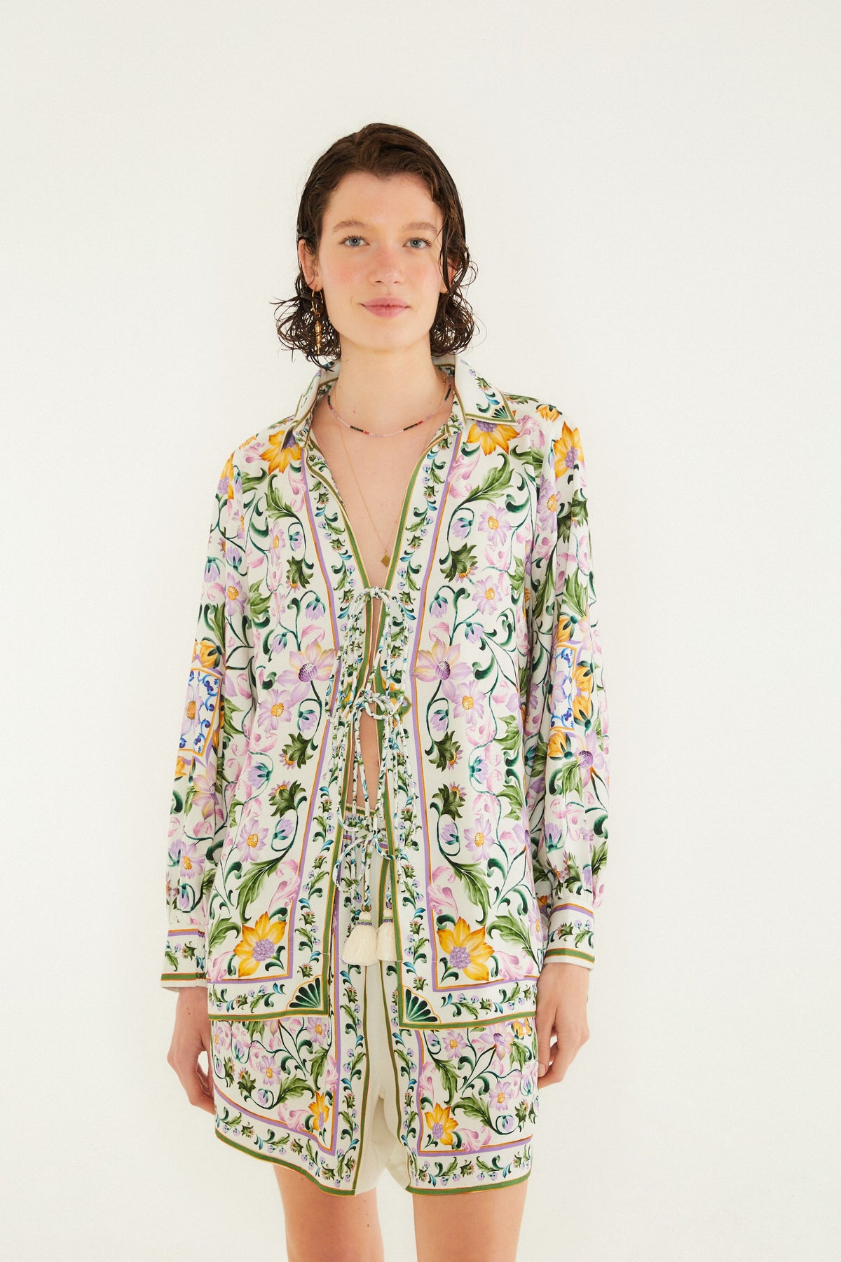 Top Estampada Azulejaria