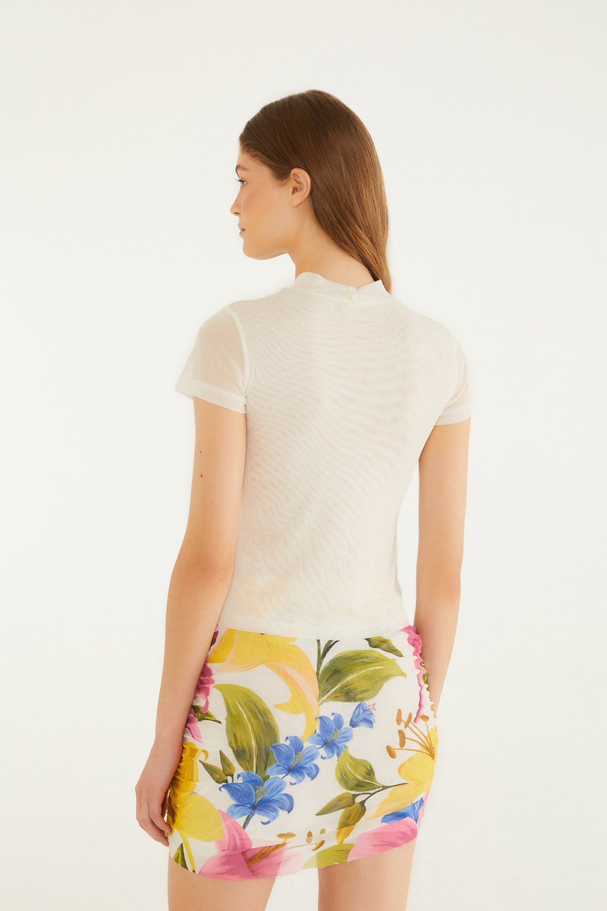 Top Tul Estampado Malu