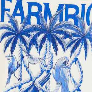 VESTIDO MIDI CUERDAS Y PÁJAROS FARM RIO