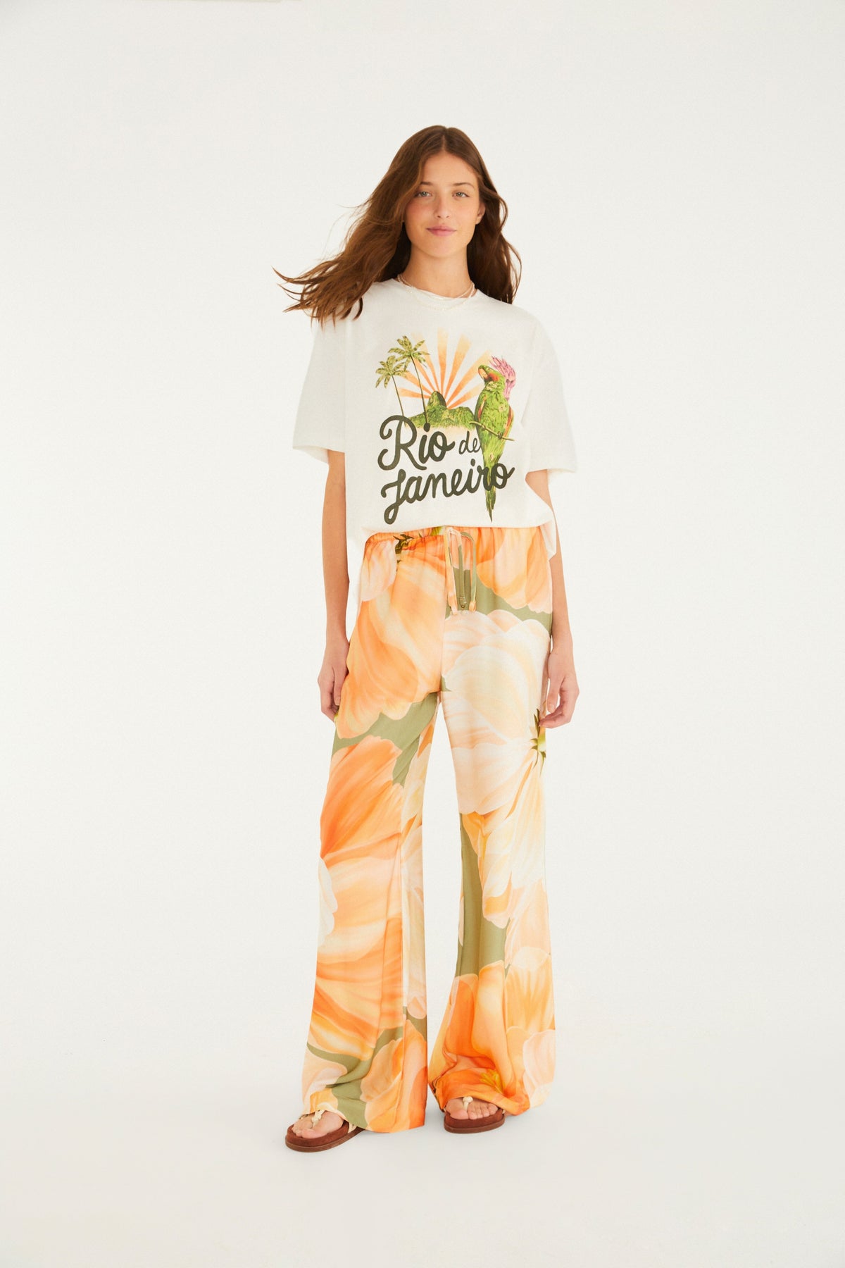 Pantalón Estampada Amarilis