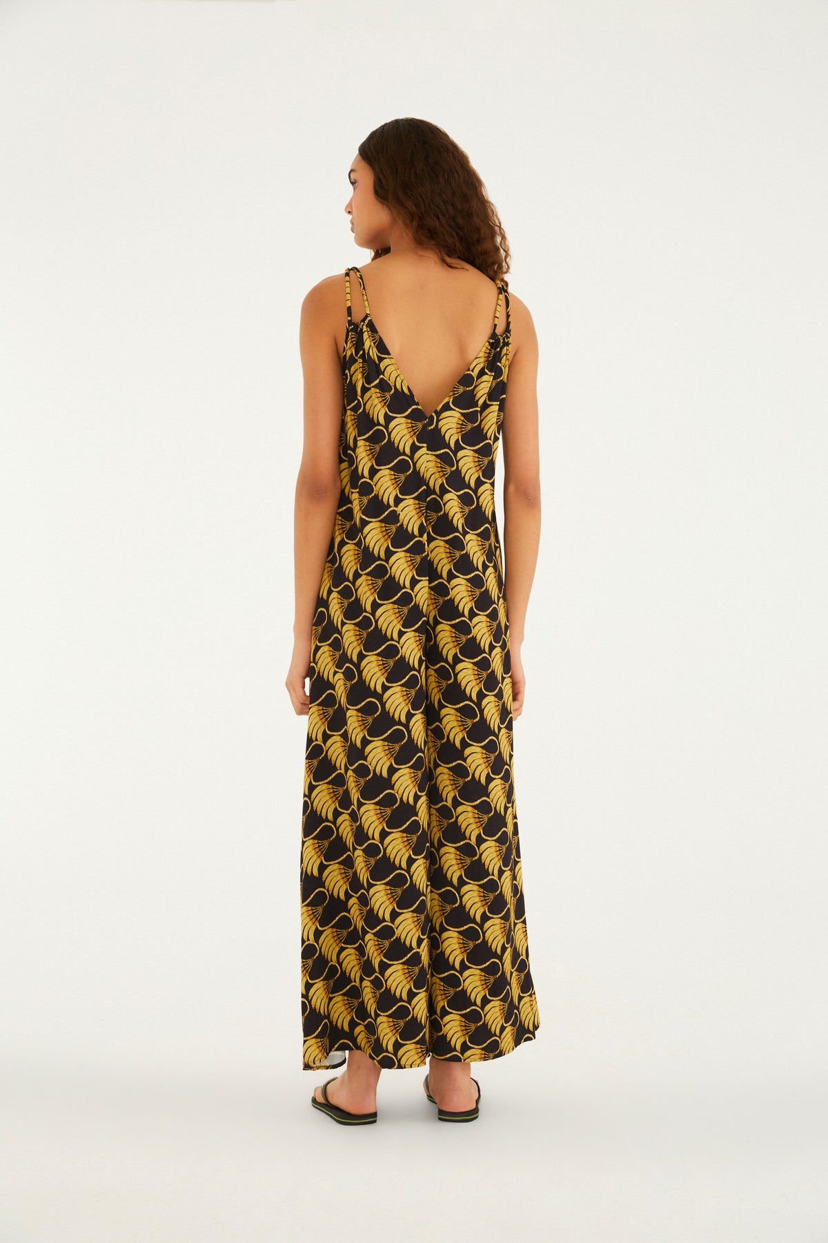 Jumpsuit Estampado Banana Tassel Mini
