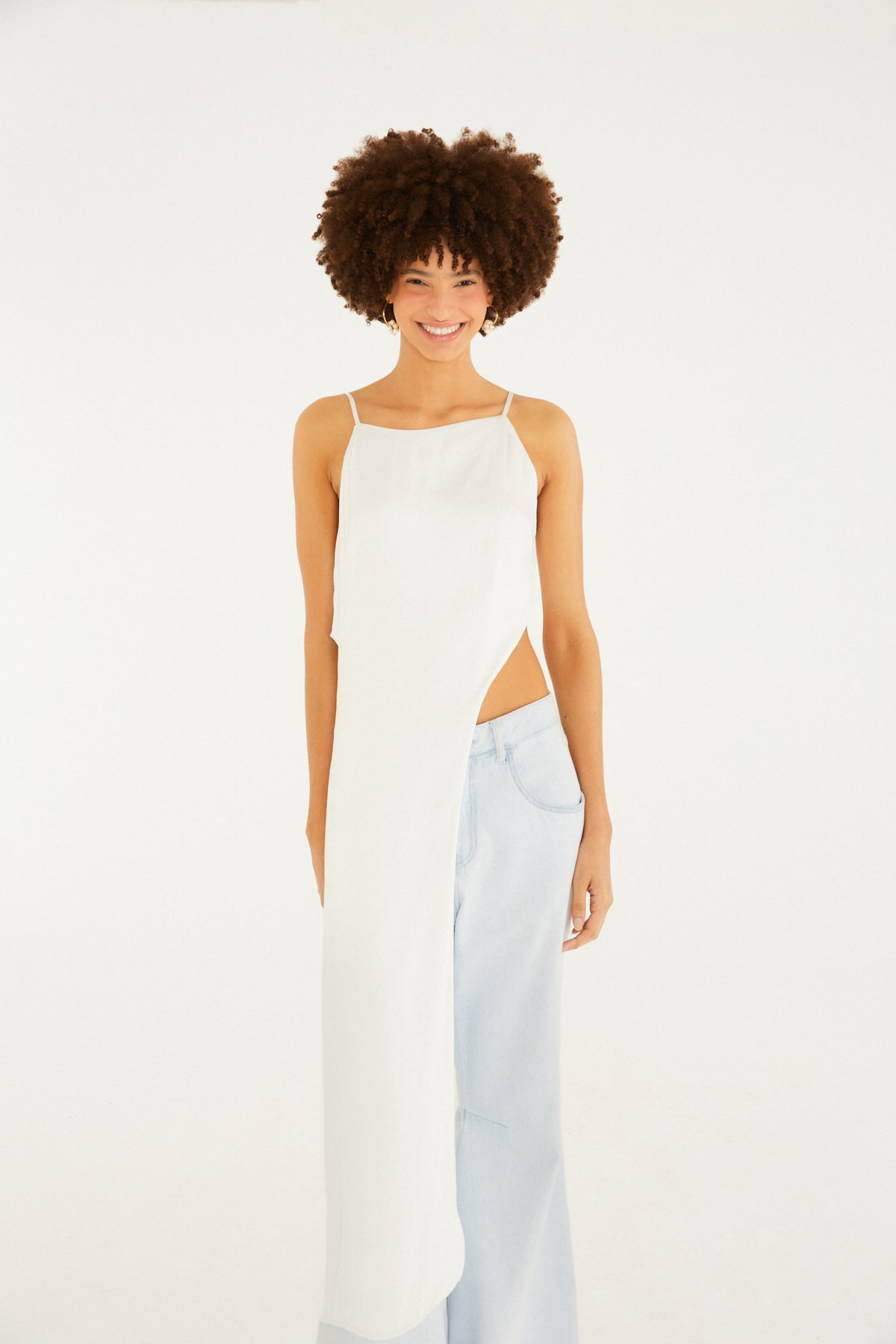 BLUSA PONTA CETIM