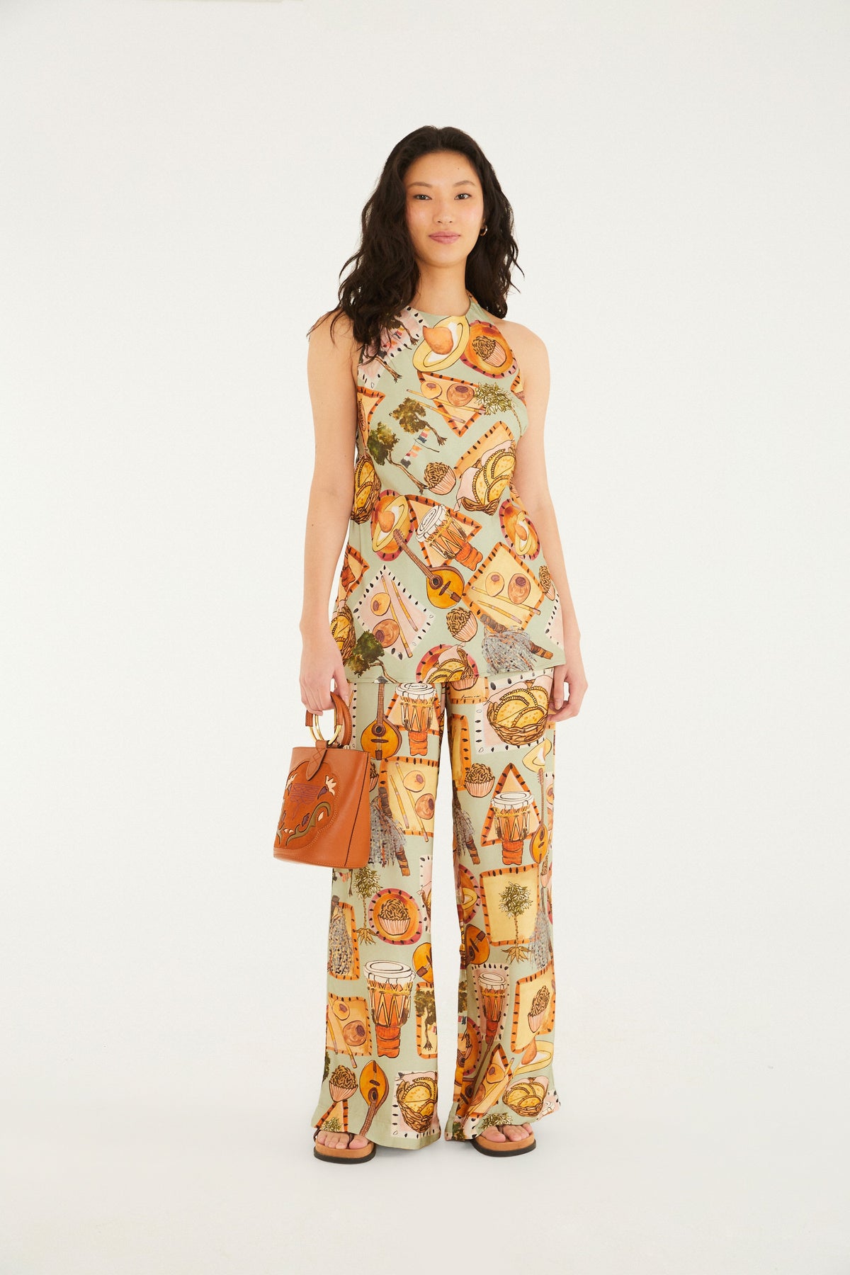 Pantalón Estampado Boemia