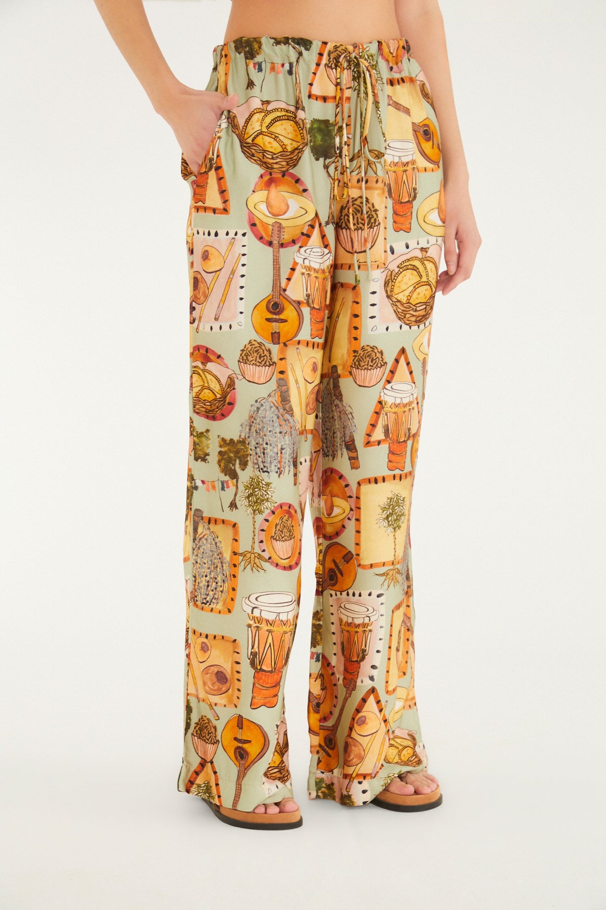 Pantalón Estampado Boemia