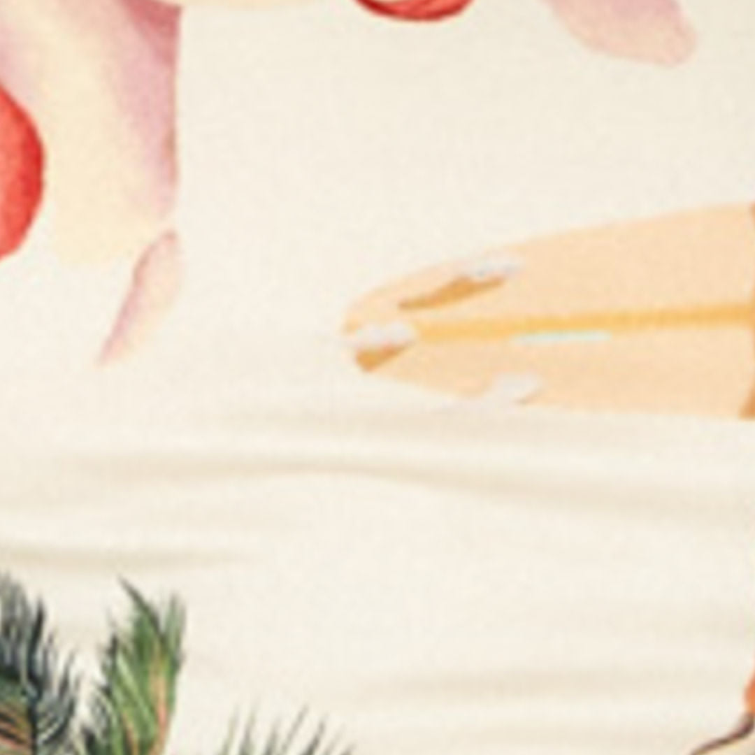 Blusa Cropped Estampada Colagem Carioca