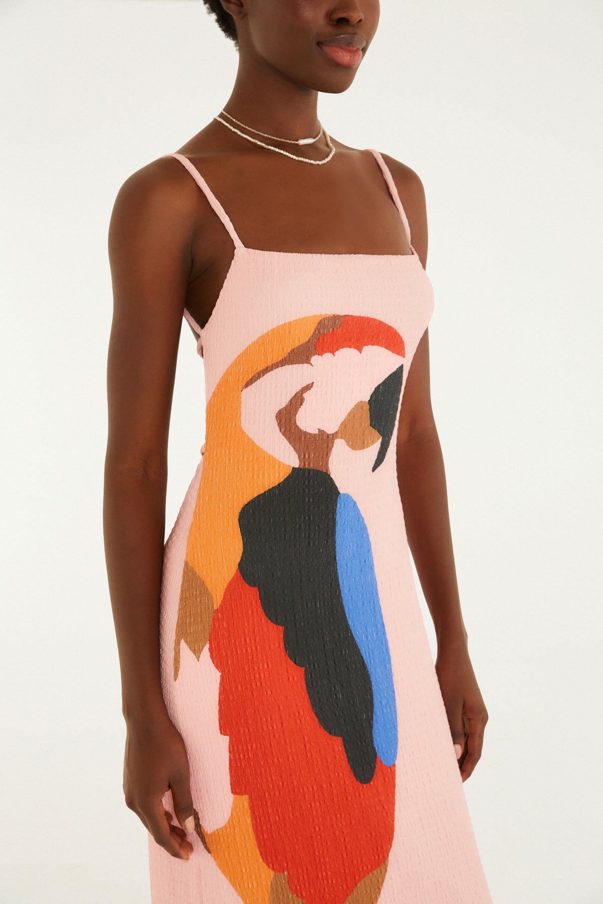 VESTIDO MIDI ESTAMPADO ARARAQUARA