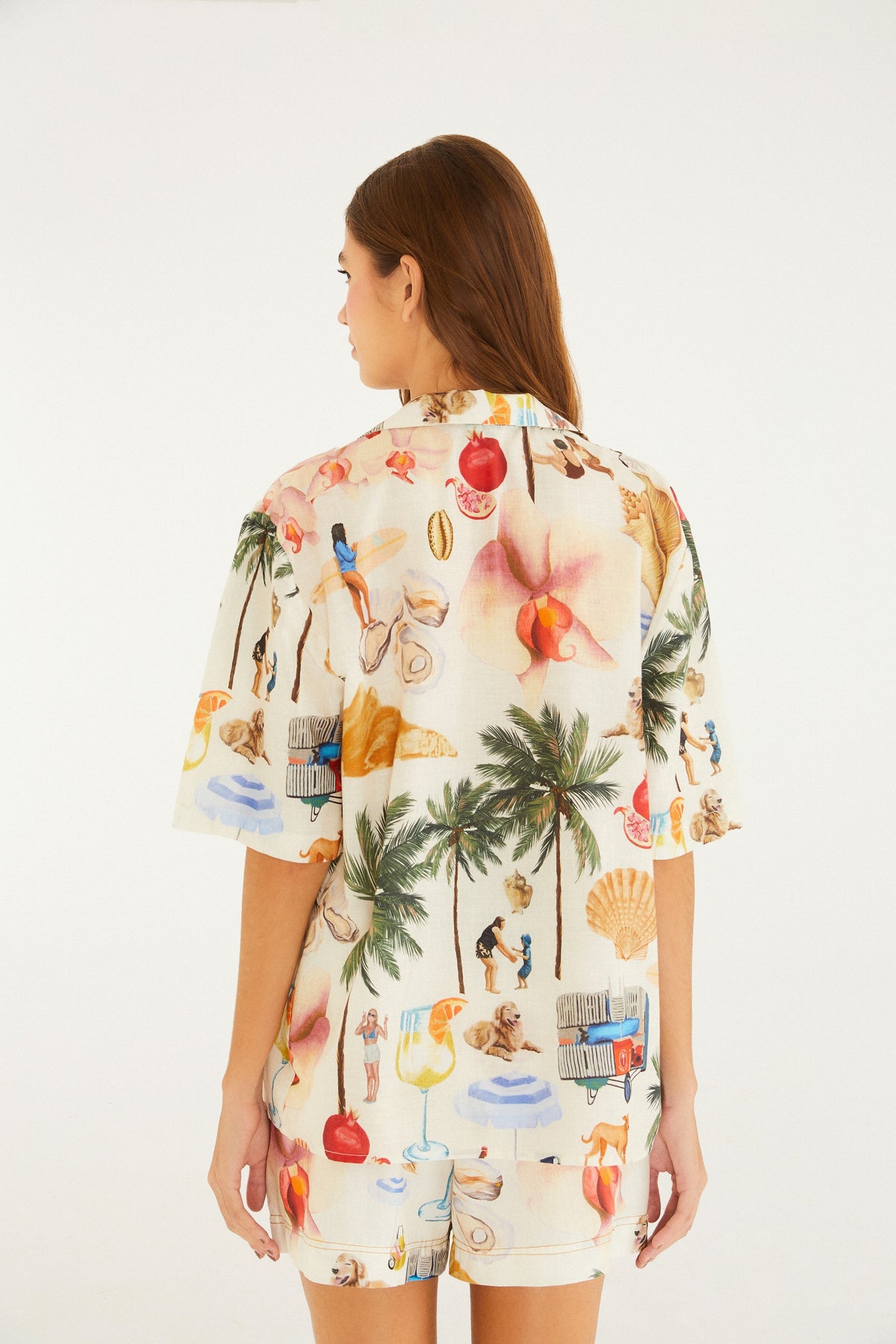 Camisa Estampada Colagem Carioca