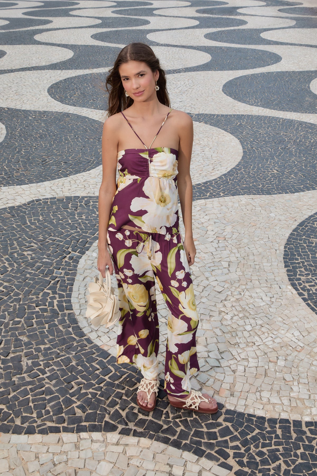 Pantalón Estampado Floral Lola