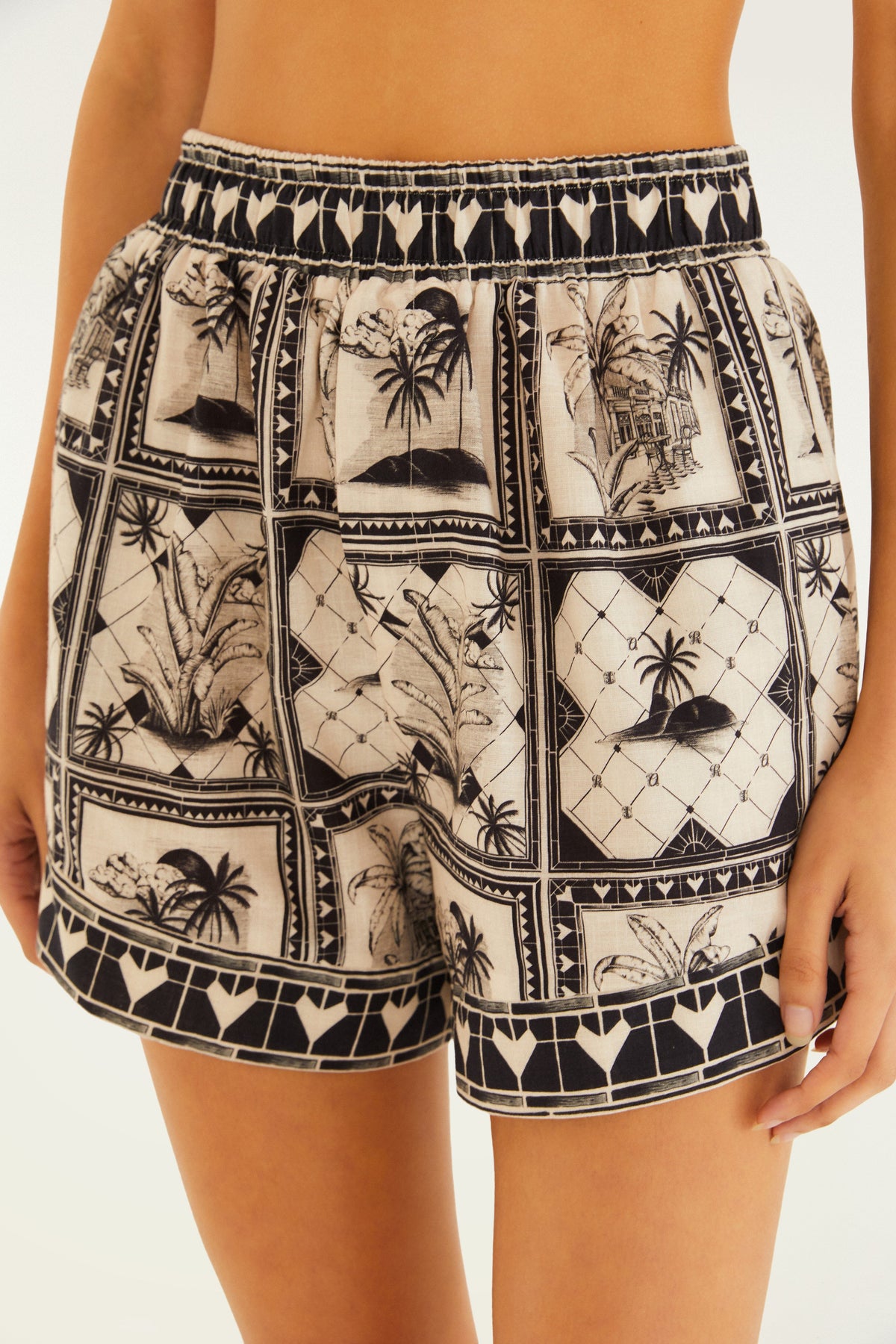 Shorts Estampado Rio Clássico