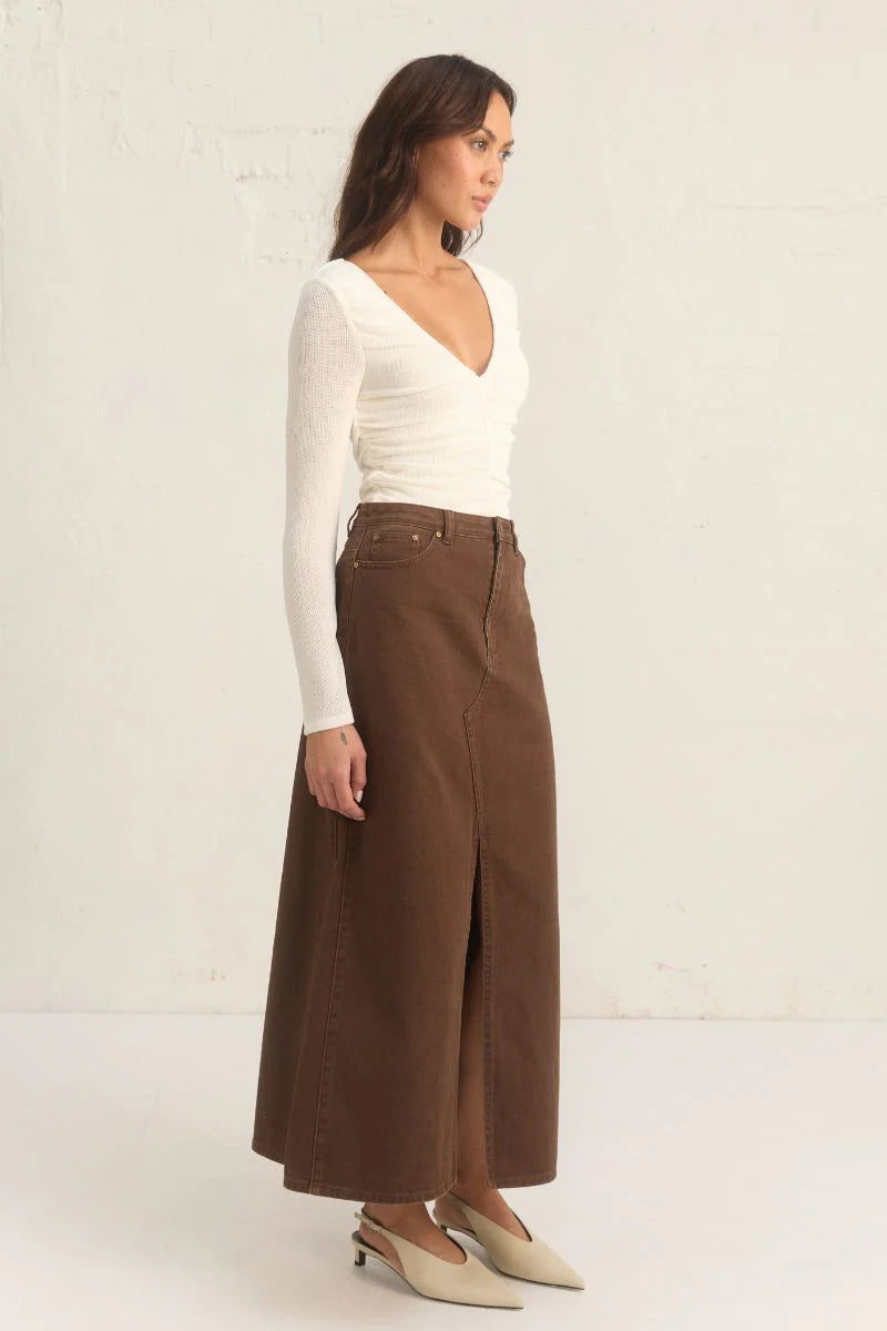 Bayside Denim Skirt
