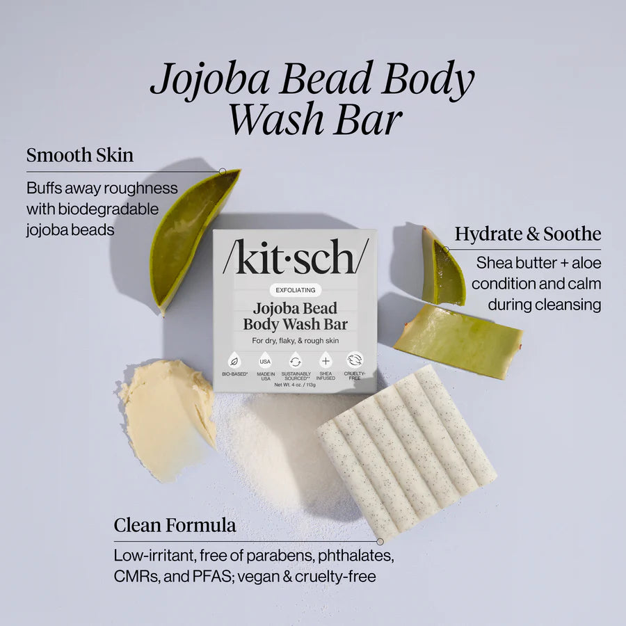 Exfoliating Jojoba Bead Body Wash Bar