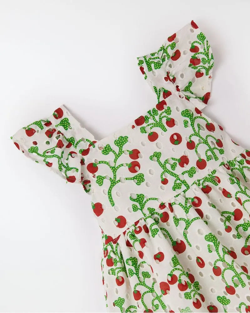 VESTIDO BEBE TOMATITO