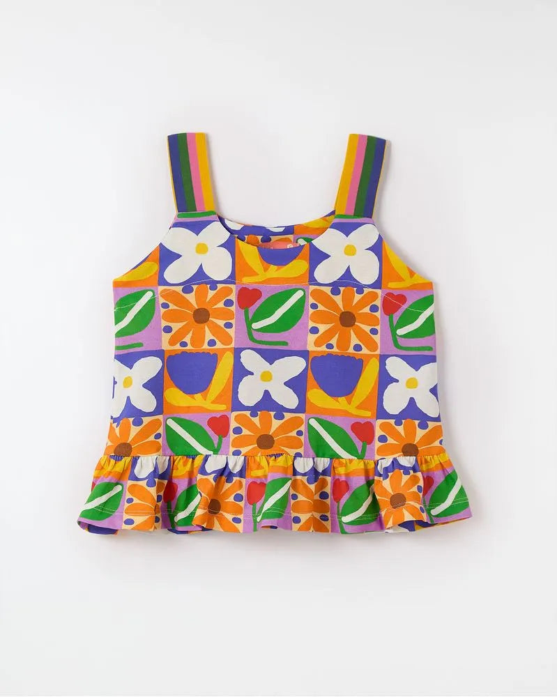 BLUSA MALHA MULTIFLOR