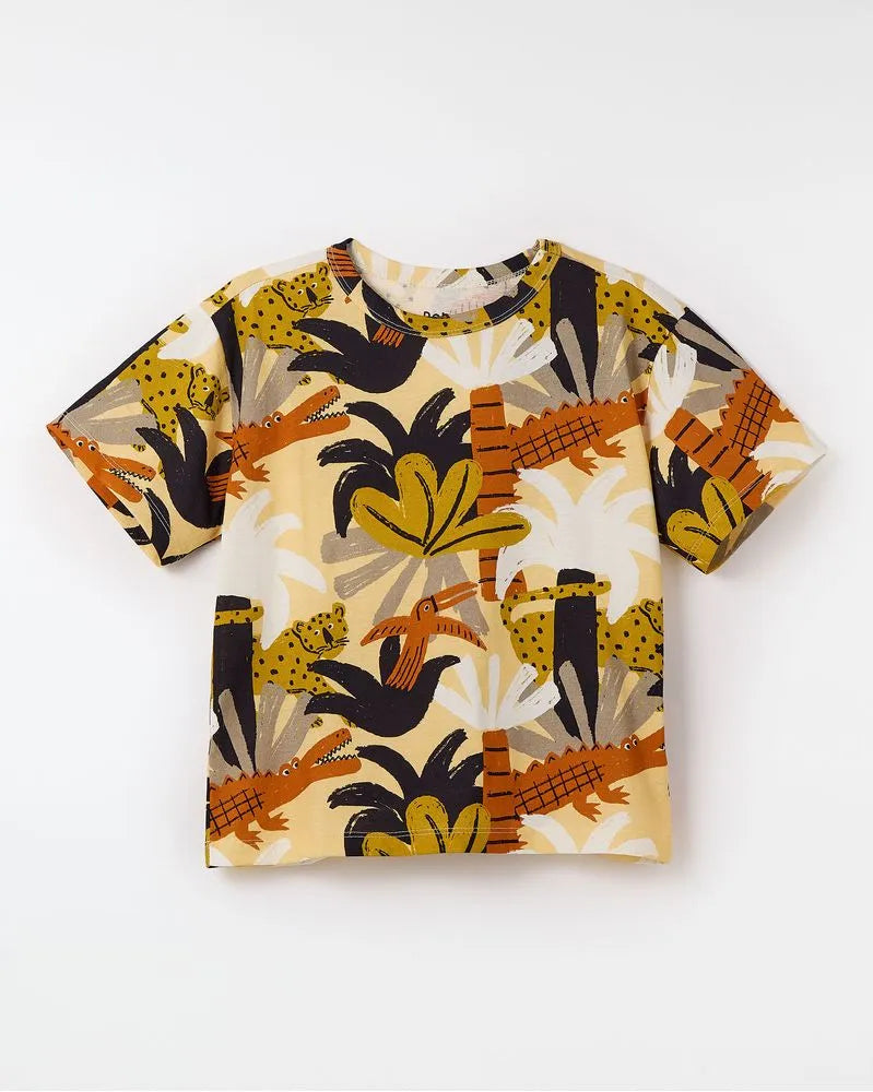 CAMISETA MALHA BICHITOS