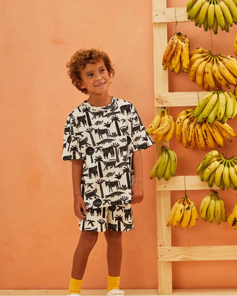 CAMISETA MALHA FLORESTA