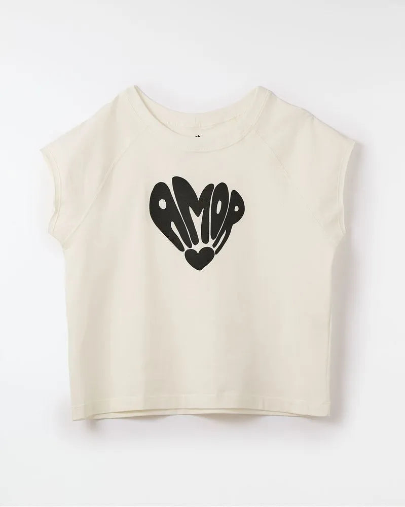 CAMISETA SILK FLOR DE AMOR