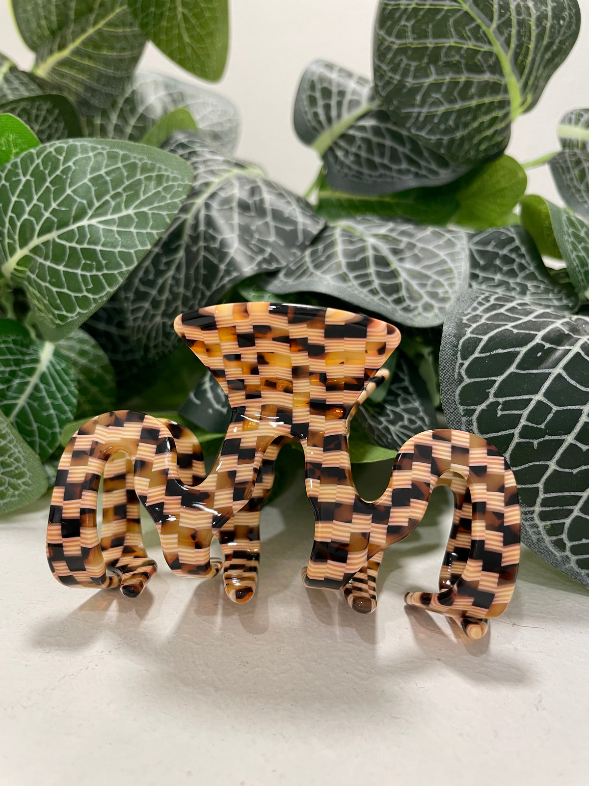 Hair Claws Clips Colorful Tortoiseshell