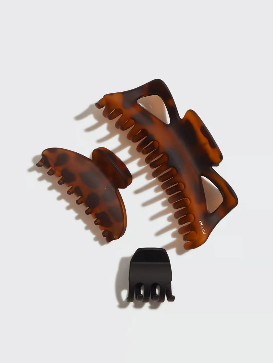 Assorted Claw Clips - 3pc Set