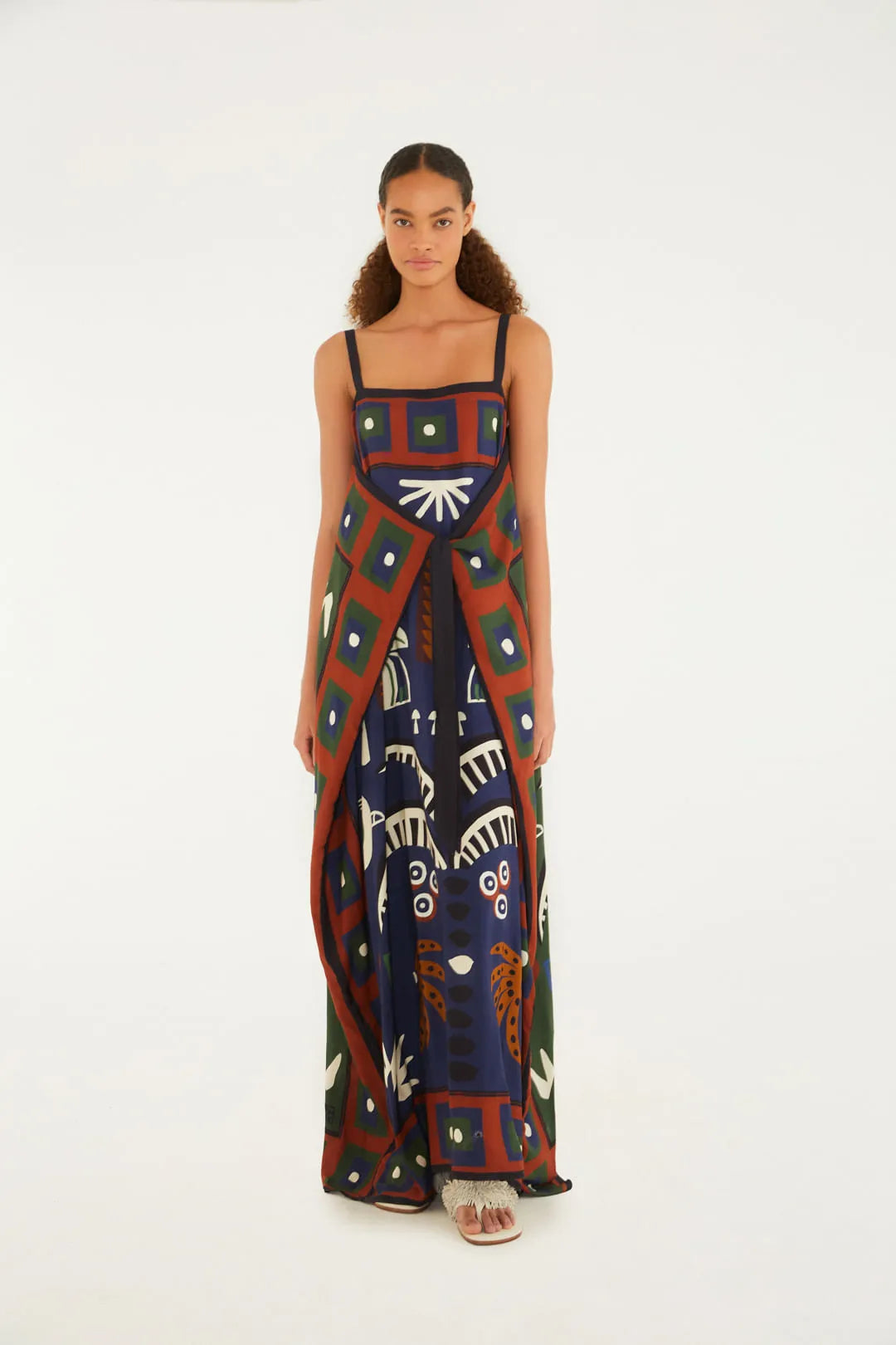 Vestido Midi Lenco Tropi