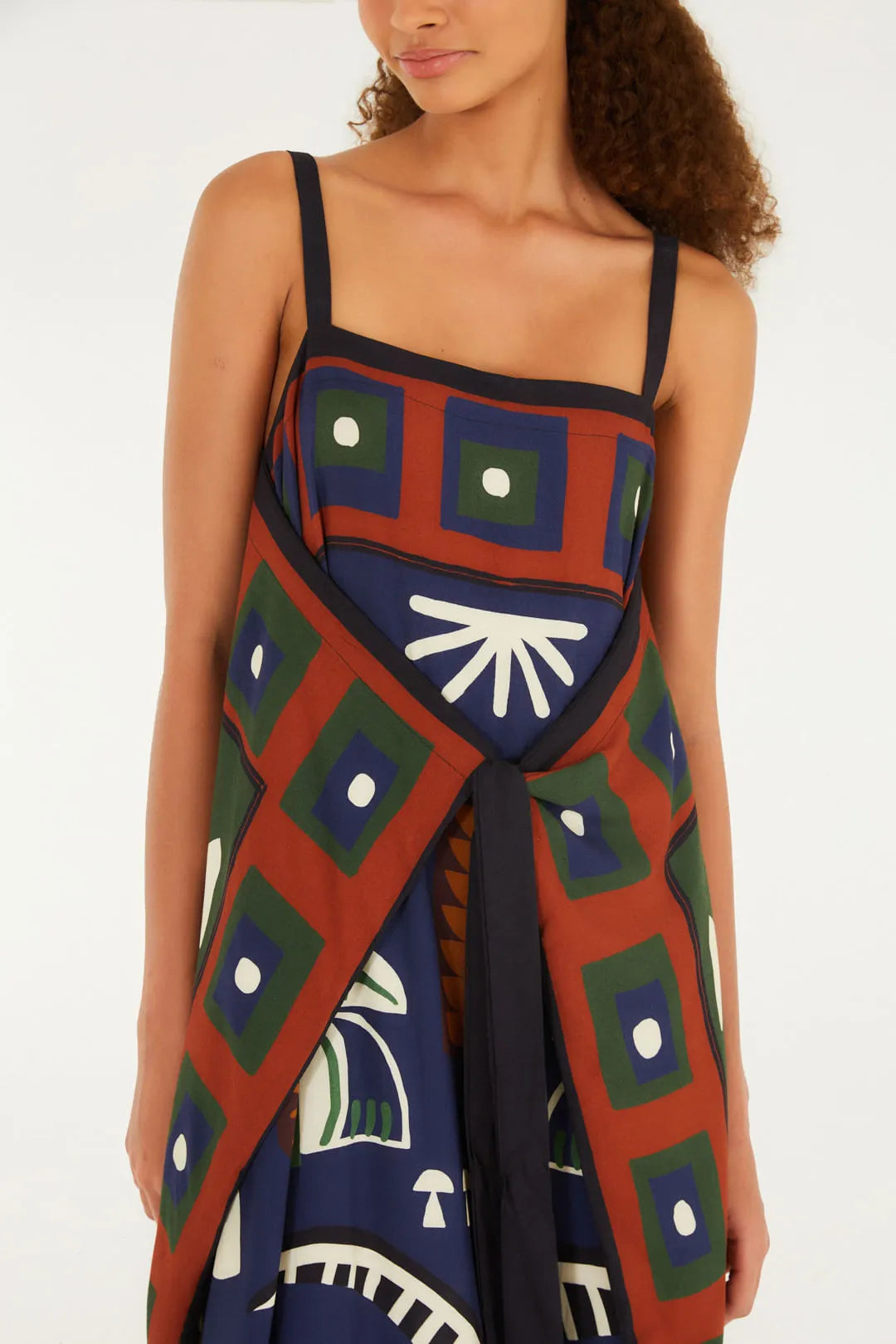 Vestido Midi Lenco Tropi