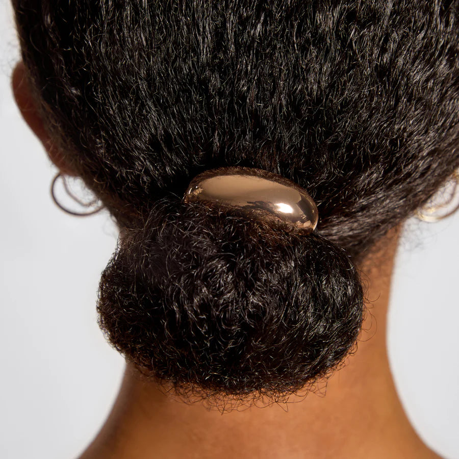 Metal Medium Cloud Cuff - Gold