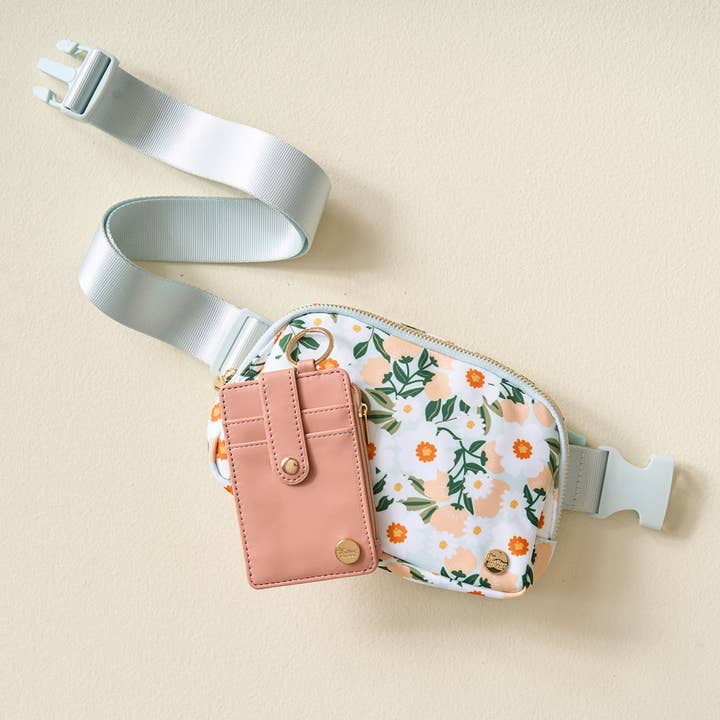 All You Need Belt Bag + Wallet - Flower Talk Print